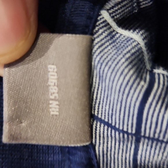 DANIEL Cremieux Blue Square Print Polo Shirt - Picture 6 of 9